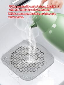 1pc 5.11 Inch Random Color Drain Cover For Kitchen Sink, Bathtub, Shower, Bathroom Floor - Multicolor - View 7