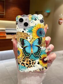 蝴蝶樣式手機外殼 - 彩色 - 查看 1