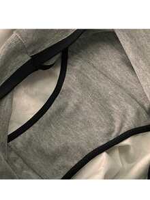 3入組/套女孩透氣舒適簡約風痕跡三角形內衣,運動風格