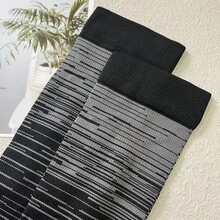 1對中性及膝健身房跑步運動壓力襪 - 深灰色 - 查看 3