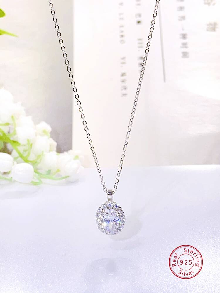 Orecchini A Bottone In Argento 925 Con Zirconi Cubici – Delicata Corona Di Cristalli Per Donne E Ragazze, Gioielli Da Sposa O Festa