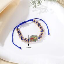 1 Miếng Đầy màu sắc Dây thừng chúng tôi Lady Vòng tay - Màu xanh lam - Xem 2
