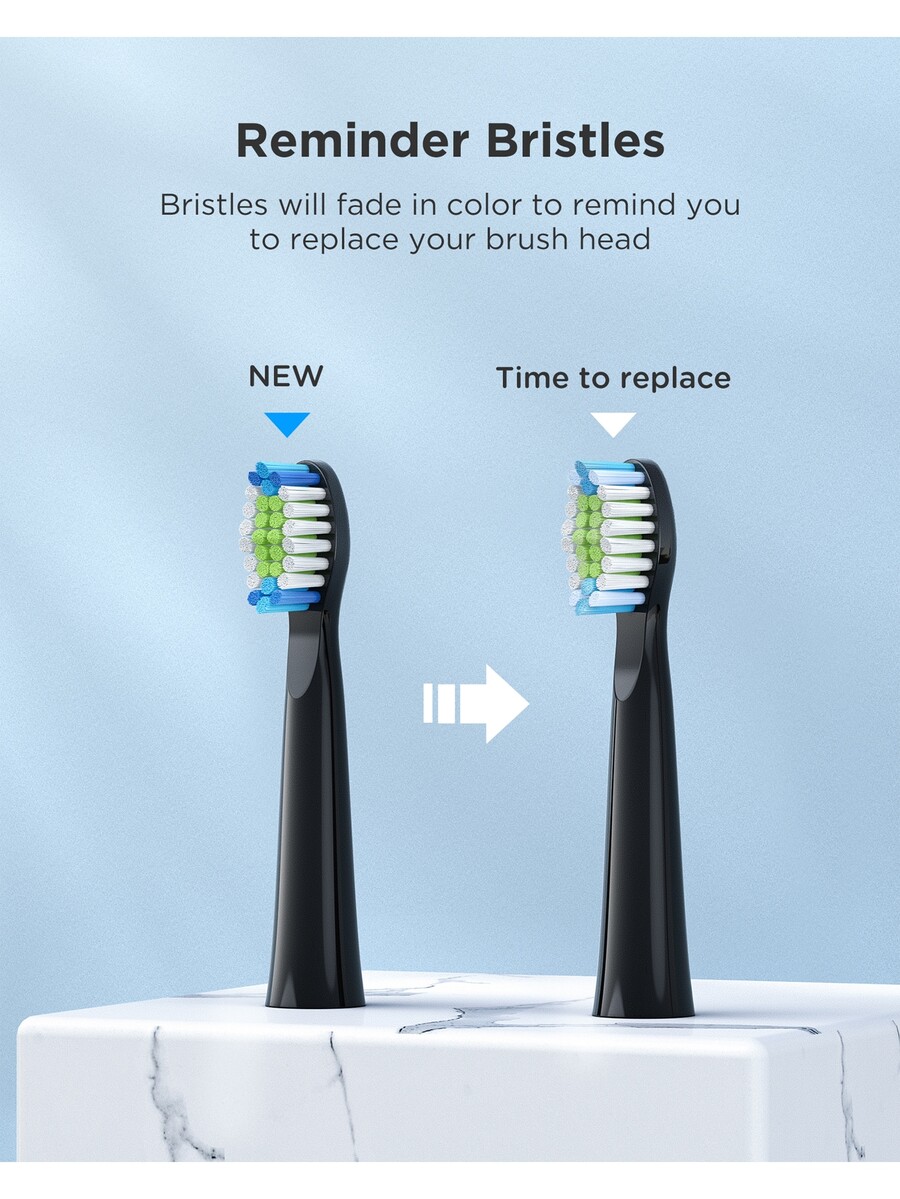 Fairywill Electric Toothbrush Oral Whitening Teeth Sonic Waterproof USB