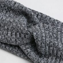 3 cái/bộ Dệt kim Xoắn Băng đô - Nhiều màu - Xem 4