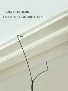 1pc Realistic Bunny Shaped Triangle Wire Hanging Cat Toy For Self-entertainment