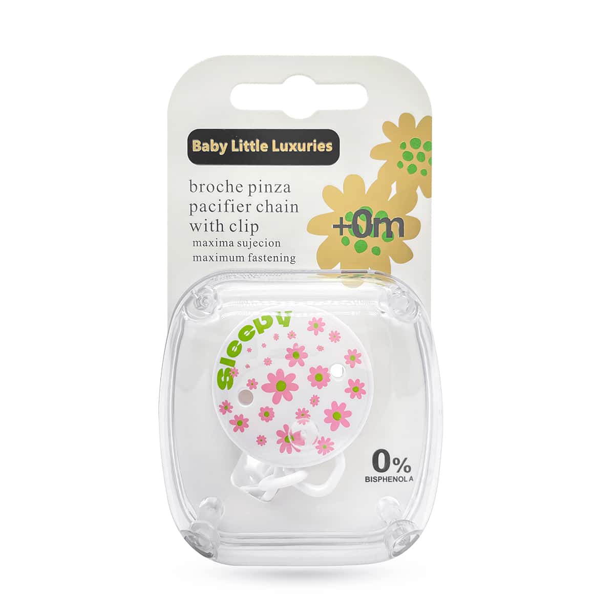 1pc Baby Pacifier - Pink - View 1