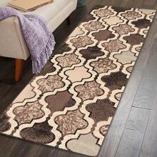 Boho Đau khổ Hiện đại Chống trượt Nhà  Đệm Nhà bếp Hoạt hình Mềm mại Thảm Tắm Dài Dải Sự hấp thụ Thảm chùi chân Lối vào Ban công Khách sạn Phòng khách Tấm thảm ( ) - màu nâu - Xem 4