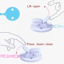 1pc Baby Pacifier - Pink - View 4