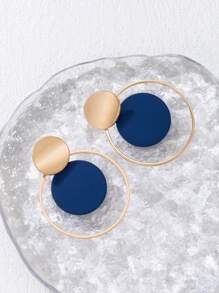 imoli Round Drop Earrings
