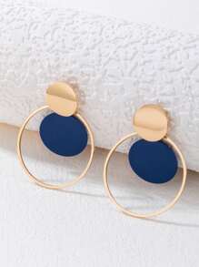 imoli Round Drop Earrings