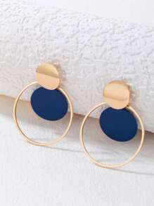 imoli Round Drop Earrings