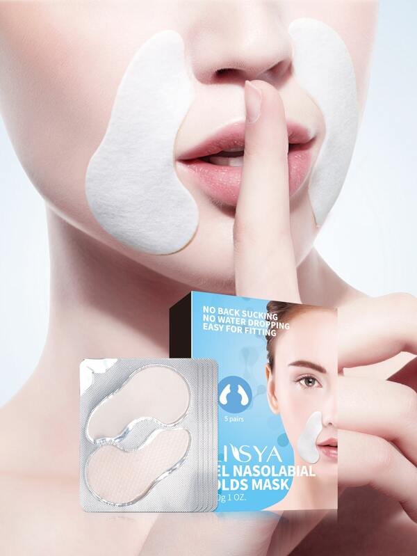 Anti- Wrinkles Facial Patches, Three-layer Structure Design Face Skin Care