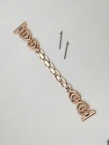 Pulseira de relógio inteligente - Rosa ouro - Visão 3