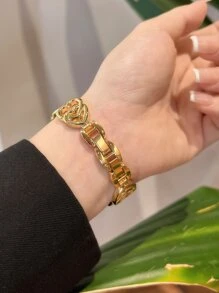 Dây đeo đồng hồ thông minh - Vàng - Xem 6