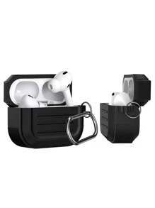 Apple 坚固耳机盒 兼容 Airpods1/2 AirPods Pro - 黑色 - 查看 2