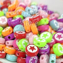 250gr cuentas separadores pastillas estrella aprox 1700 pzs pulseras bisuteria moda - Multicolor - Ver 2