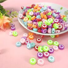250gr cuentas separadores pastillas estrella aprox 1700 pzs pulseras bisuteria moda - Multicolor - Ver 1