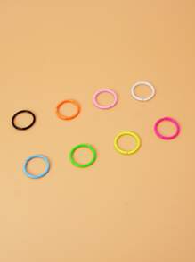 8pcs Multicolor Stainless Steel Nose Rings Suitable For Daily Wear - Multicolor - View 3