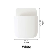 1 Miếng Hộp lưu trữ điều khiển từ xa , Đục lỗ-free Sạc điện thoại Giá đỡ , Gắn trên tường Lưu trữ , Giá đỡ điện thoại Giá đỡ điện thoại Với Keo dán Cho văn phòng Quân nhu Nhà  Hộp đựng Đồ tắm rửa
 , Văn phòng phẩm - Nhiều màu - Xem 9