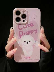 Mô hình hoạt hình con chó Chống rơi Ốp lưng & bao da điện thoại - Nhiều màu - Xem 1