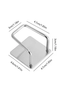 1入組不銹鋼海綿架適用於廚房水槽,免打孔引流架