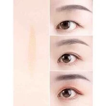 Lace Mesh Double Eyelid Tape, Natural & Invisible When Watered & Skin-colored, 1200 Pcs - Nude - View 5