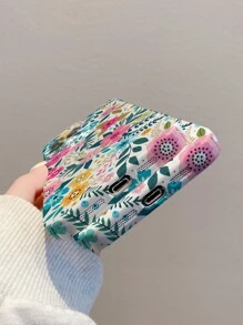 夏季花卉印花手机壳防水防震防摔防刮 - 白色 - 查看 6