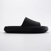 2023 New Release Men's Sports Slides, Non-slip Thick Sole, Suitable For Both Outdoors And Indoors - Black - View 5