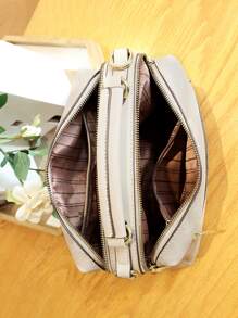 Easter Gifts Handbag With Letter Design And Random Pattern Scarf