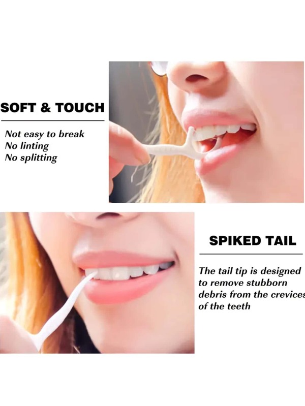 1pc, Portable Dental Floss Storage Box, Automatic Dental Floss