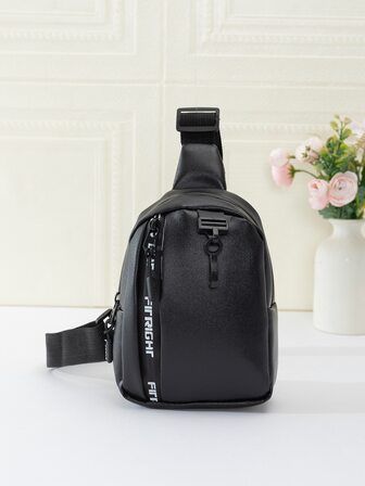 女性時尚字母圖案胸包