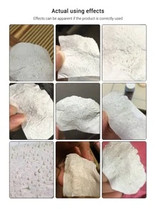 LANBENA removedor de espinillas, tiras de poros nasales para espinillas, mascarilla eliminadora de espinillas para la cara, Puntos Negros, 30g + 60 uds de papel - Blanco - Ver 8