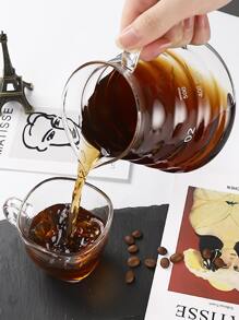 1 件玻璃咖啡壶、适用于手冲咖啡机的标准咖啡服务器、适合锥形滴滤器的壶、透明咖啡壶、咖啡配件（360 毫升/12 盎司、600/20 盎司、800/27 盎司）学校用品返校 - 600毫升/20盎司 - 查看 5