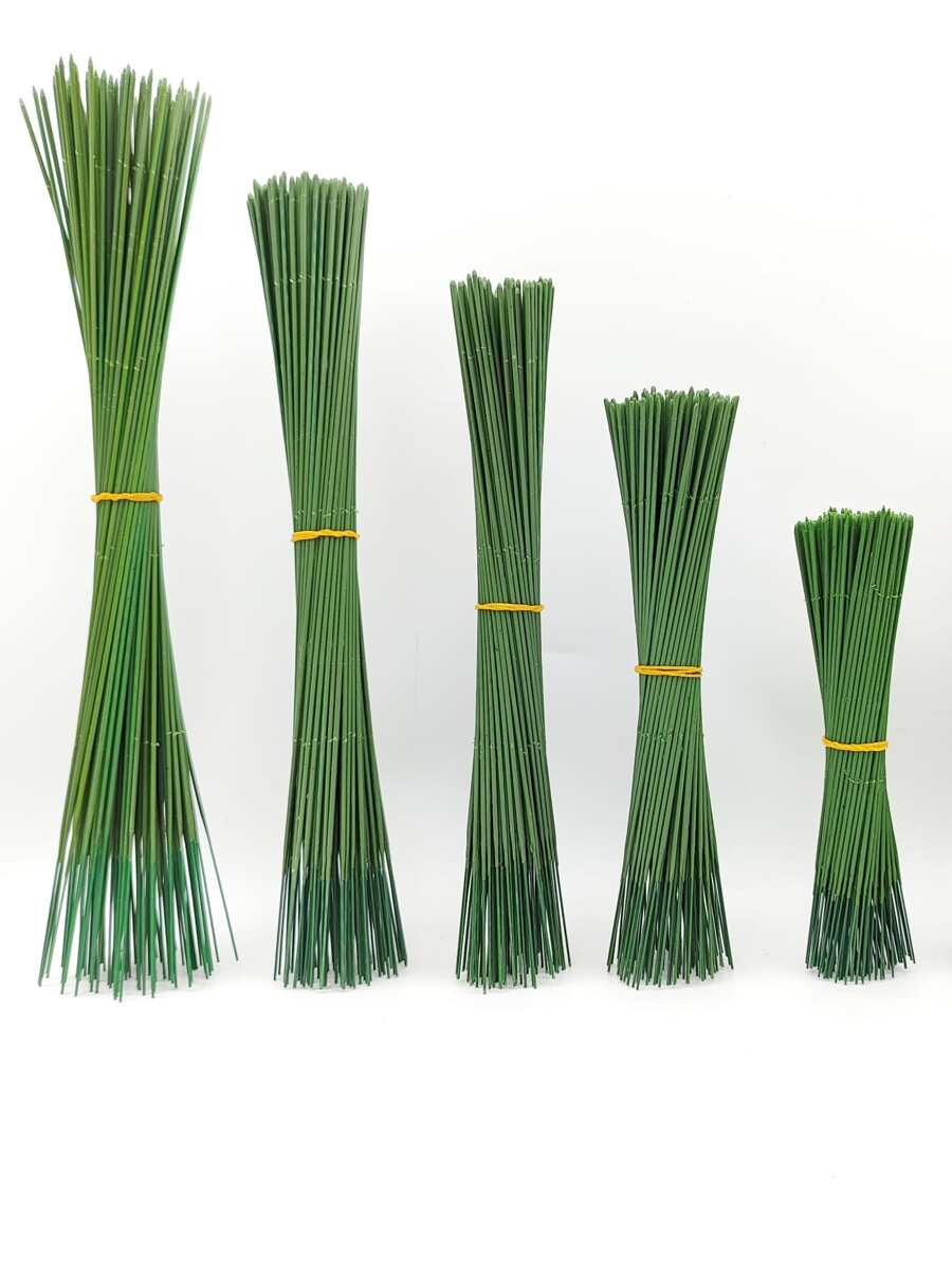 20pcs Artificial Flower Stems, Diy Material For Silk Screen Rose & Paper Flower Stems, Valentine Day, Gift Gifts Birthday Graduation,Fake Plants
