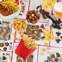 1set Jumbo Giant Playing Card Deck, Large Oversized Playing Cards, Super Big Game Theme Full Deck Cards For Adults, Party Decorations - Multicolor - View 3
