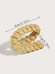 1 件/2 件/4 件绳扭窗帘夹 - 芥末黃 - 查看 6