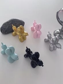1 pieza Decoración de perro globo de resina, mejor regalo