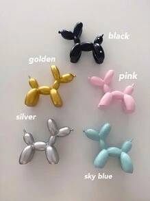 1 pieza Decoración de perro globo de resina, mejor regalo