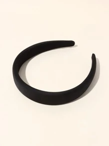 2pcs Simple Solid Color Hairband For Women, With Embroidery Design, Hair Accessories For Washing Face Or Tying Hair,Hairband,Hair Hoop Headbands