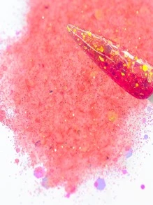 Bột Acrylic nhũ màu hồng hoa anh đào hỗn hợp, Bột nghệ thuật làm móng lấp lánh cho móng tay acrylic, Phụ kiện trang trí móng tay DIY, Đá quý làm móng, Vật dụng làm móng - Hồng - Xem 7