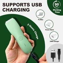 男士专业腹股沟和身体毛发修剪器，电动球形剃须刀可更换陶瓷刀片修剪器，阴毛修剪器男士剃须刀全防水女士比基尼修剪器，送给爱人的最佳礼物，男士美容套装