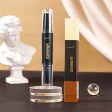 修容棒雙頭兩用遮瑕高光A完美形狀鼻子和V形臉部 - 102#象牙白+淺咖色 - 查看 11