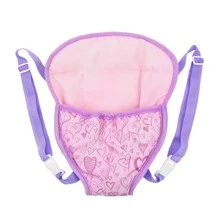 Baby Doll Carrier Doll Backpack Carrier for American Doll 15 Inch to 18 Inch Dolls - 紫色 - 查看 1