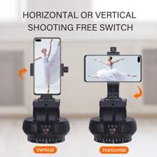 Desiontal YT-1200Face Intelligent AI Face Recognition Live Streaming Follow Shot Head Stabiliser 360° Horizontal Panoramic Shooting Bracket For Camera Phone Sports Camera - YT-1200Face Live Tracking PTZ - View 8