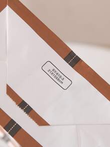 Torby na prezenty - brązowe sznurowadła - Zobacz 3