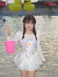 Nai Lang 复古女式连体泳衣，网纱裙款式，2023 年夏季公主款推荐