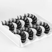 Lông mi giả Lông mi dày - màu đen - Xem 3