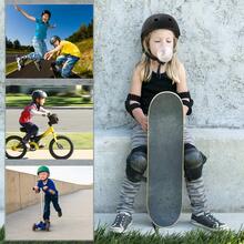 Kids Bike Helmet,Multi-Sport Protective Gear Set for 3-5-8-14 Years Boys Girls with Knee and Elbow Pads Wrist Guards fit Roller Skates,Cycling,Skateboarding,Skating Scooter - 黃色的 - 查看 5