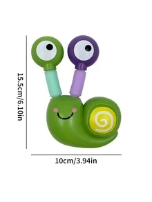 1入組有彈性蝸牛形減壓玩具 - 彩色 - 查看 5