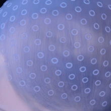 Silicon Gel Highlight Hair Dye Cap Hairstyling Tool - Blue - View 5